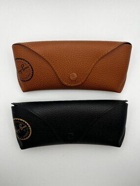 Empty Eyeglass Cases Lot of 2 Ray Ban